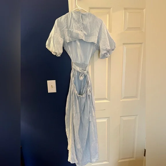 NWT Elegant *Blue* HYFVE Dress with Cut-Out Details - Picture 3 of 5